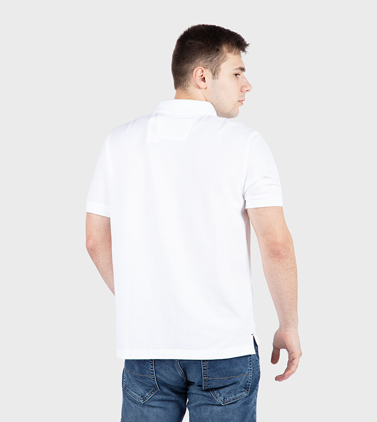 Logo Detail Short Sleeves Polo T-Shirt