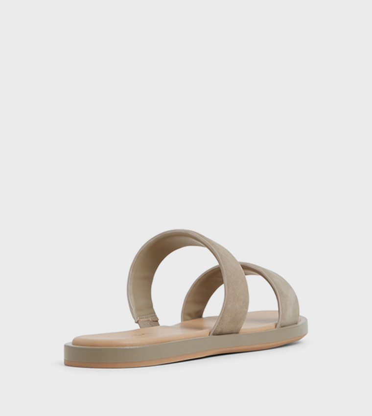 KRIOS Double Strap Flat Sandals