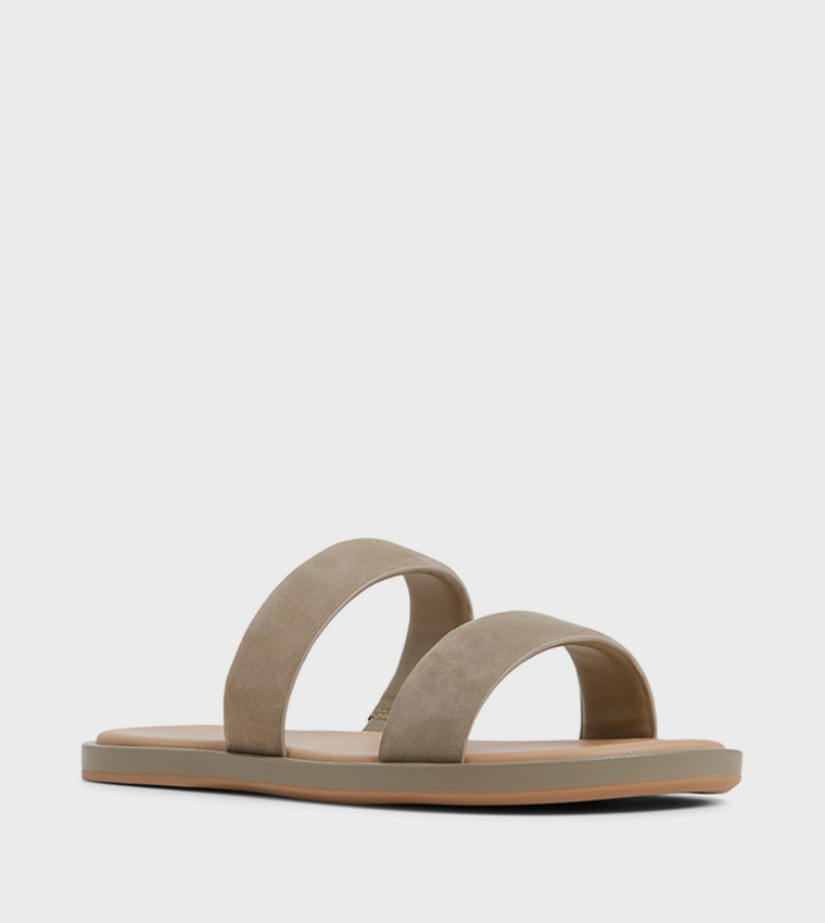 KRIOS Double Strap Flat Sandals