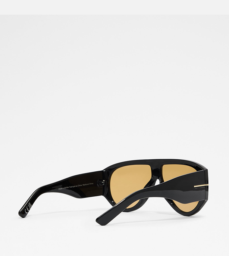 KRISTINAA Solid Round Sunglasses