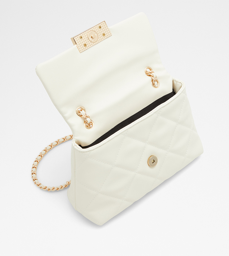 Buy Aldo KRYSTEL Quilted Crossbody Bag In Beige 6thStreet Oman