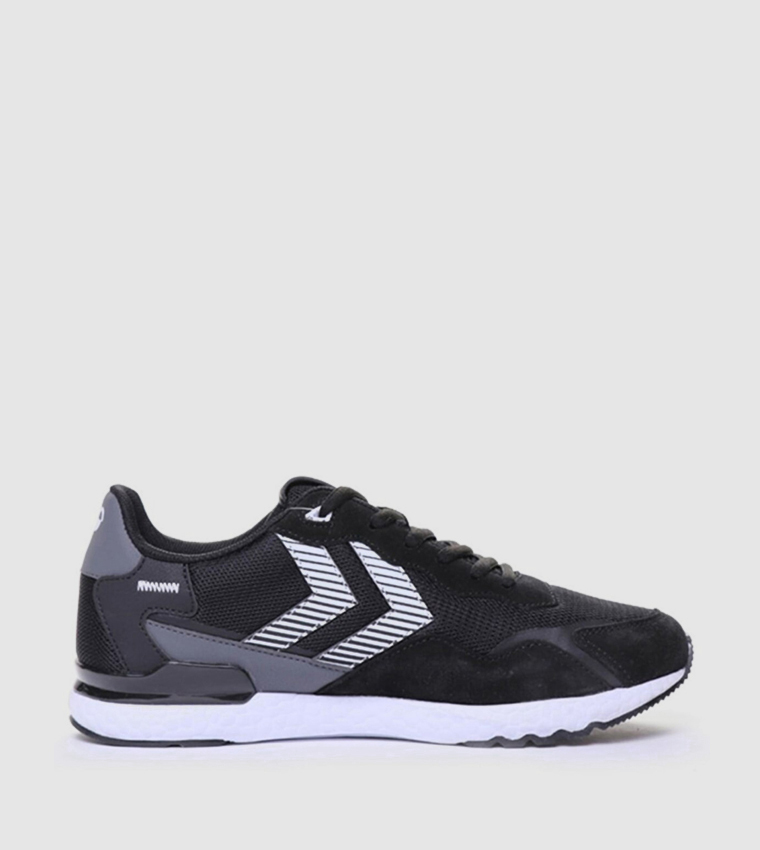 Mesh Detail Lace Up Trainers