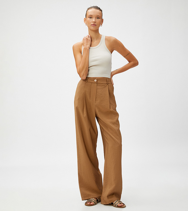 Palazzo wide leg clearance trousers