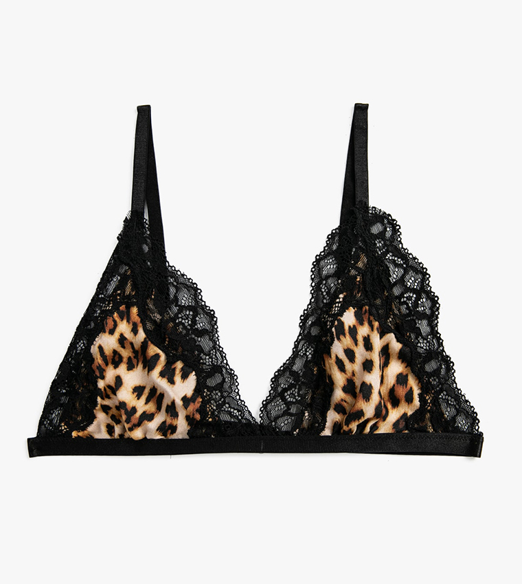 Defacto Fall In Love Lace Underwire Cupless Bra - Trendyol