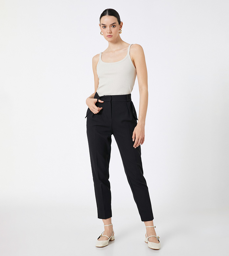 Paperbag Trousers Skinny 2025