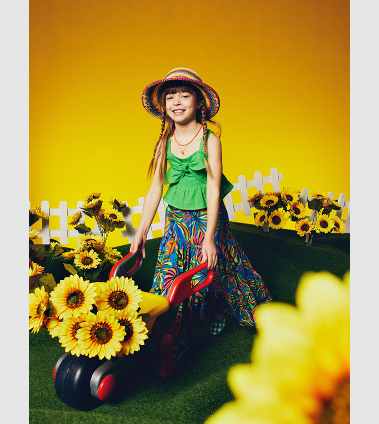 Bow Detail Cotton Top