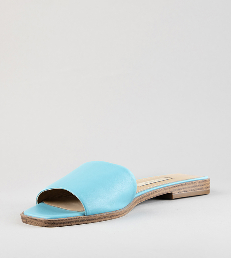 BELLA Open Toe Slide Sandals