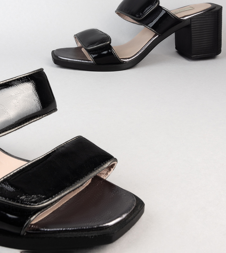 LETICIA Block Heel Sandals