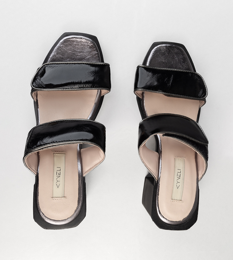 LETICIA Block Heel Sandals