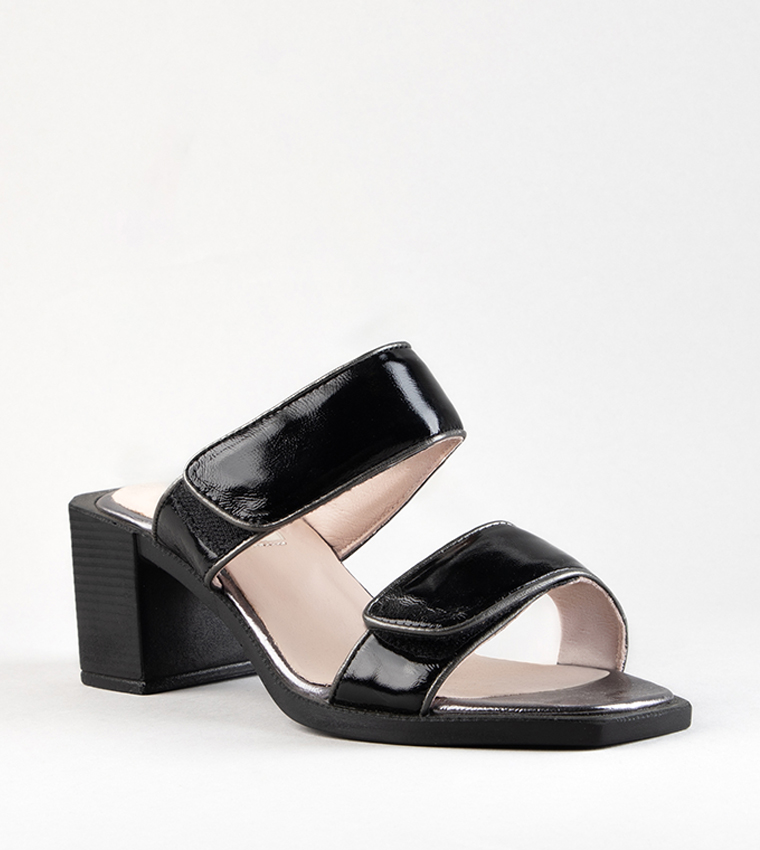 LETICIA Block Heel Sandals
