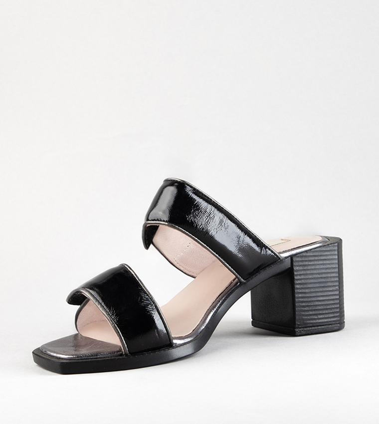 LETICIA Block Heel Sandals