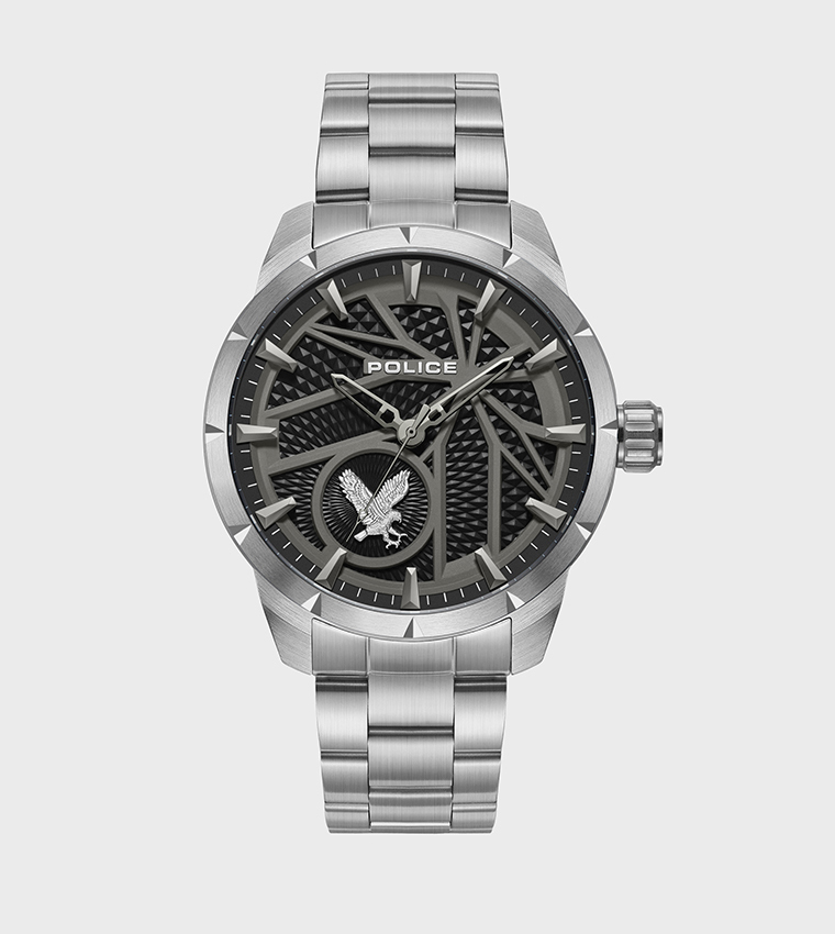 Police neist best sale skull watch