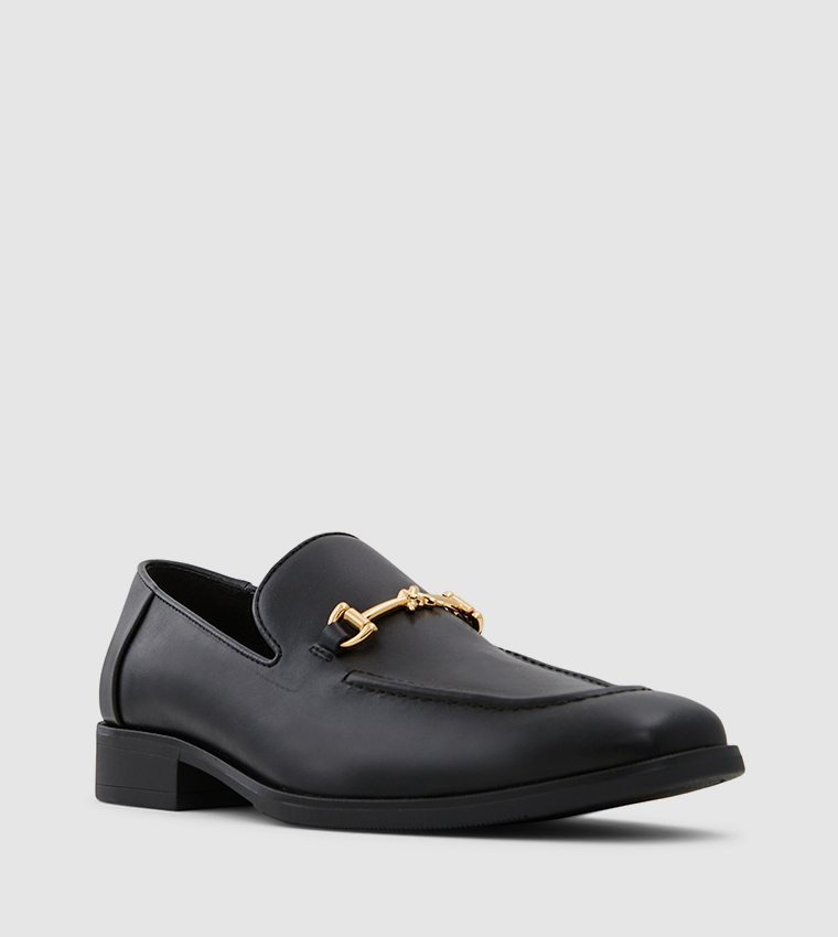 Buy Call It Spring Slip On Loafers With Metal Accent In Black ...