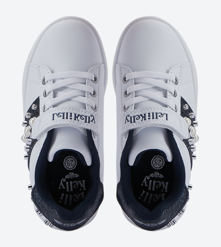 Perla Round Toe Sneakers - Blue L18I3811AA54
