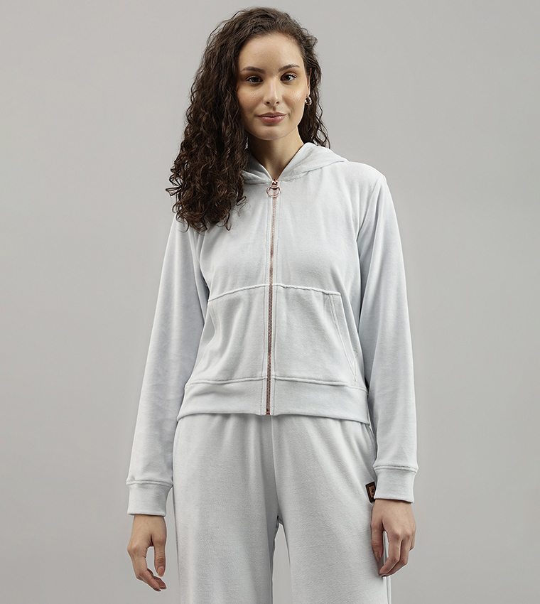 Zip-Through Hooded Jacket