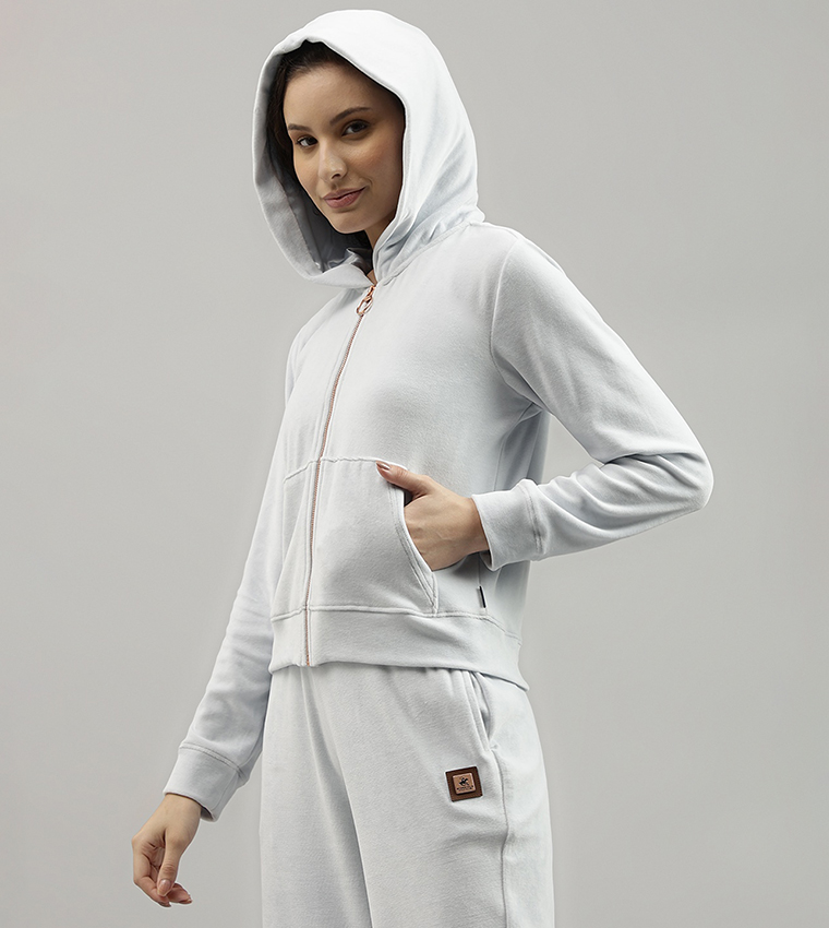 Zip-Through Hooded Jacket