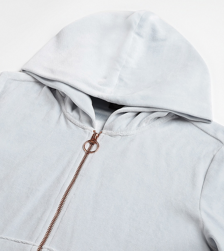Zip-Through Hooded Jacket