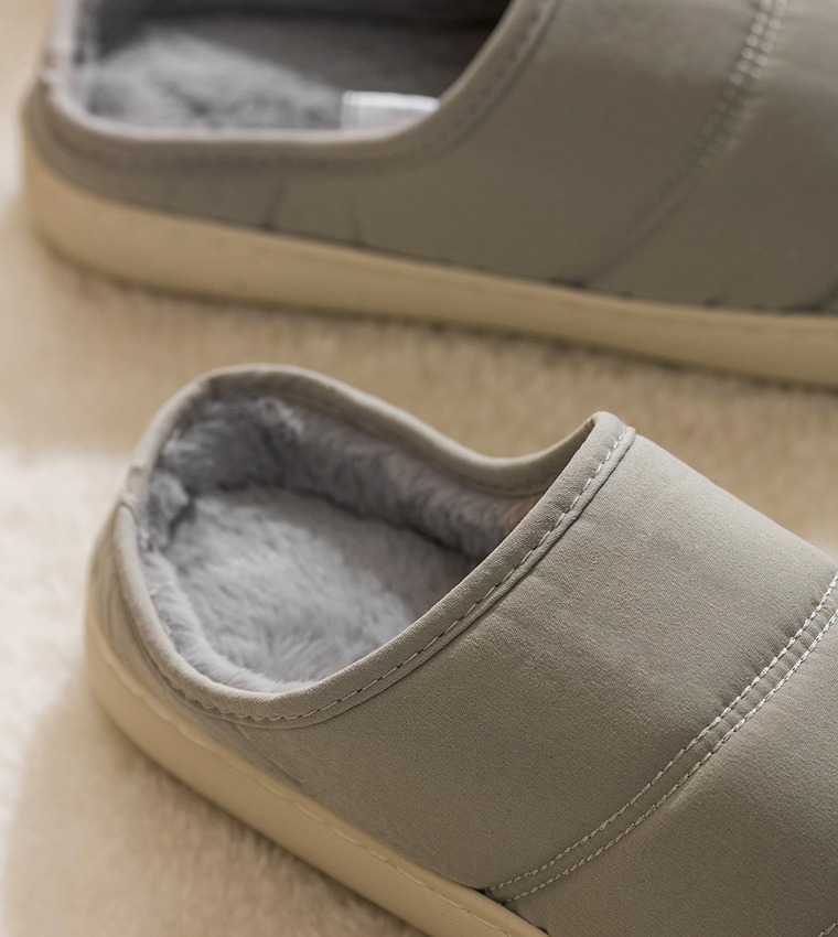 Embroidered Bedroom Mules