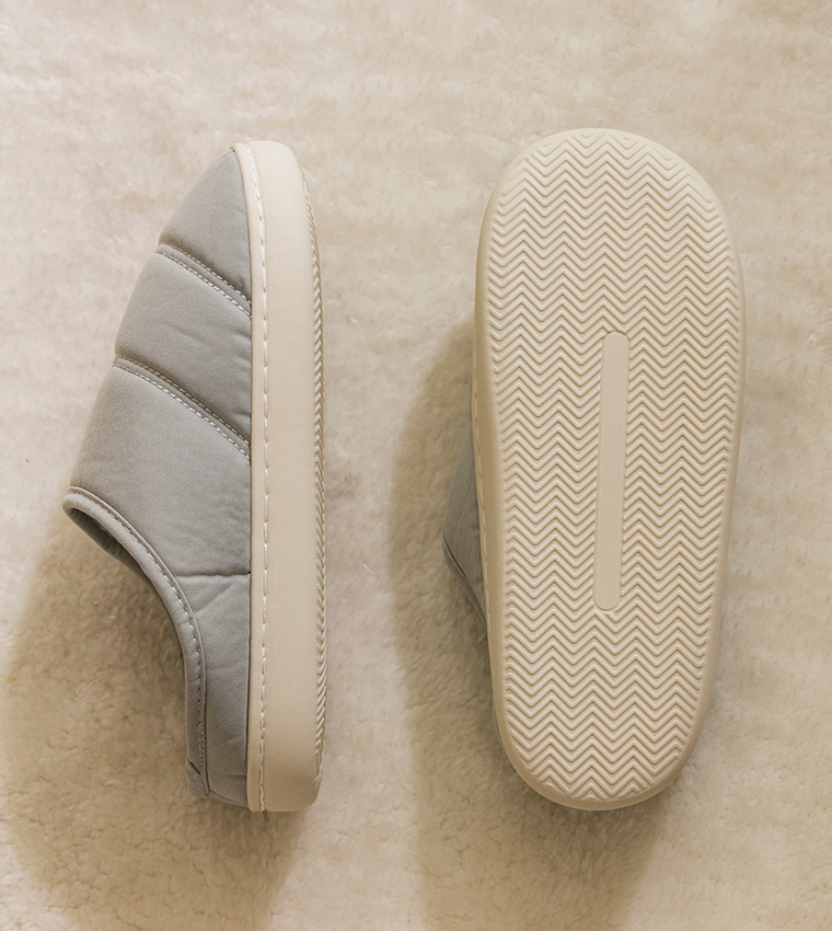 Embroidered Bedroom Mules