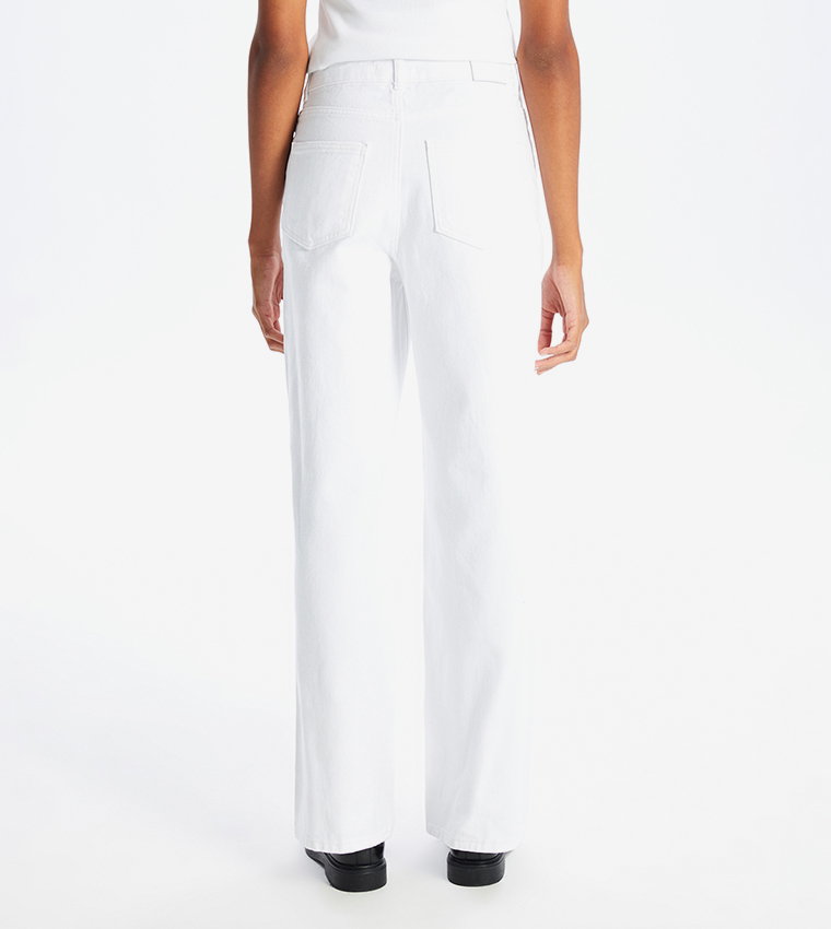 High Waist Wide Leg Jeans