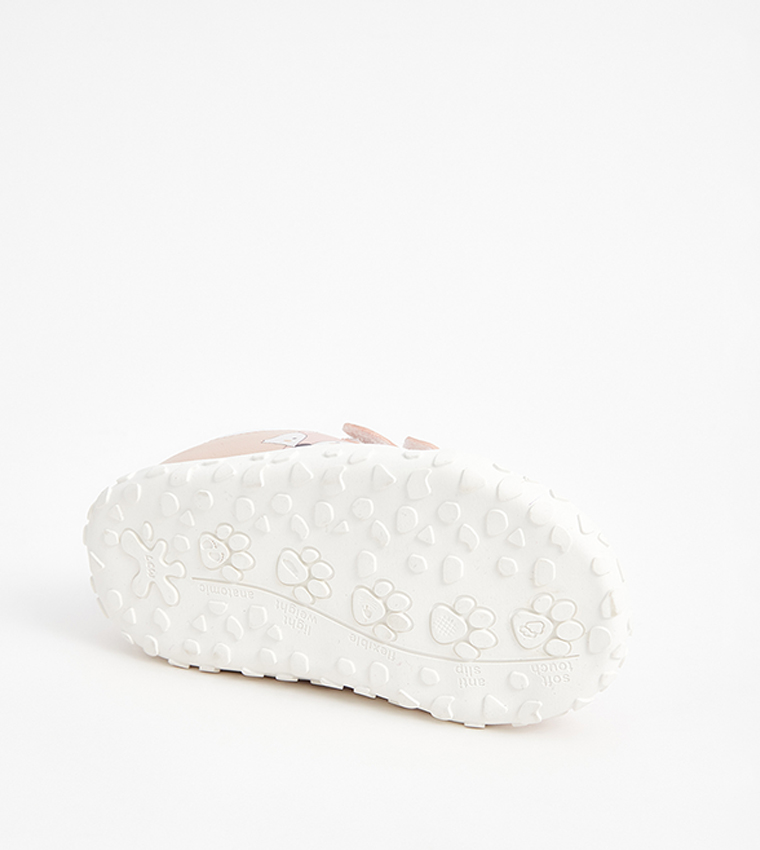 Printed Velcro Closure Sneakers