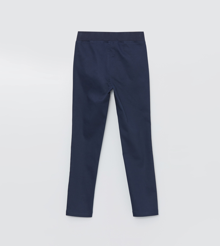 Elastic Waist Super Skinny Fit Pants