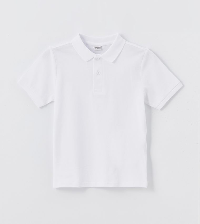Solid Short Sleeves Polo T-Shirt