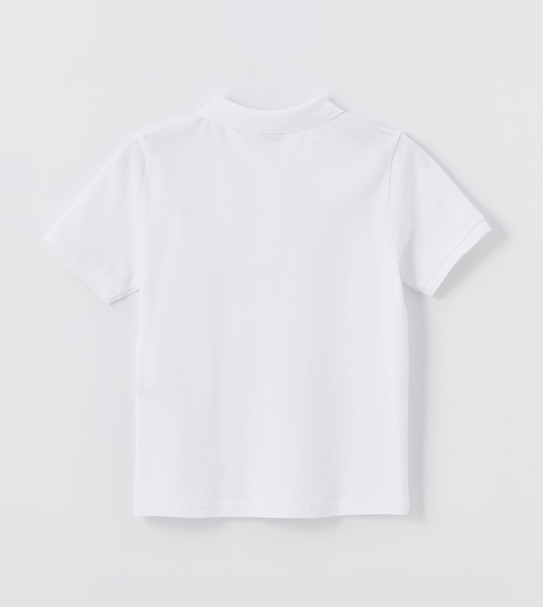 Solid Short Sleeves Polo T-Shirt