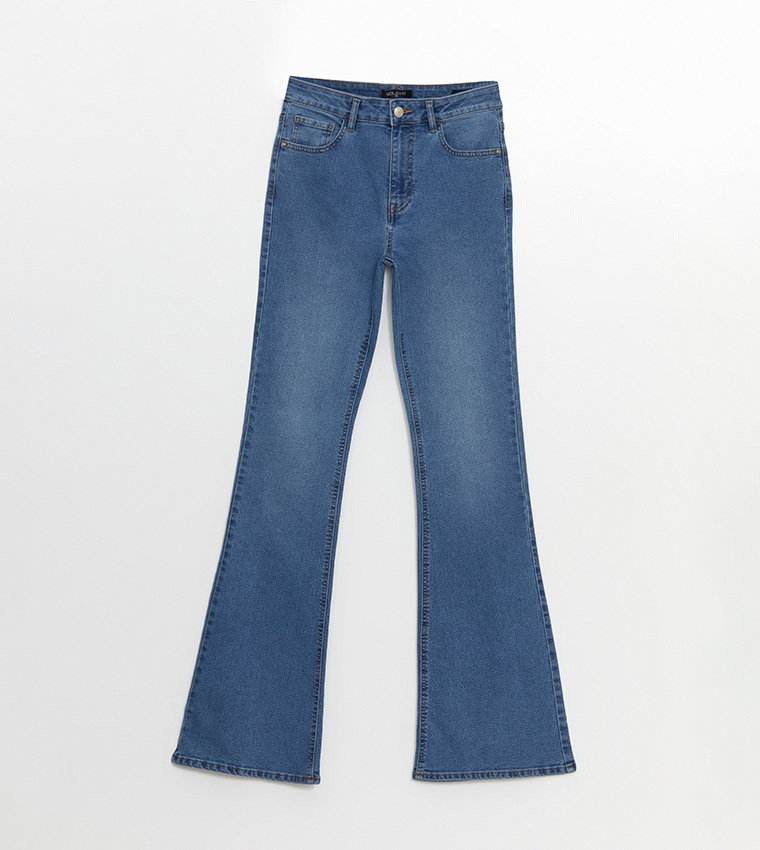 Mars High Waist Flared Jeans