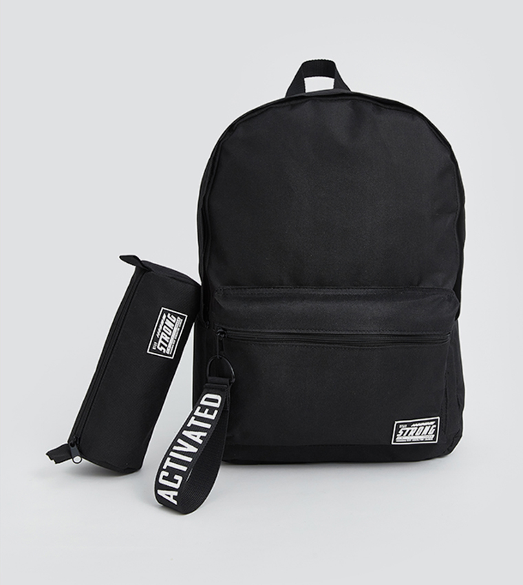 Zip Around Backpack with Pencil Pouch