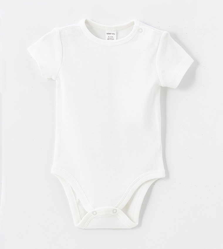 2-Pack Solid Snap Bodysuit