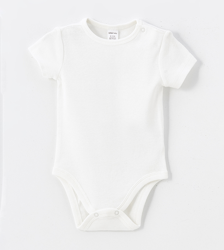 2-Pack Solid Snap Bodysuit