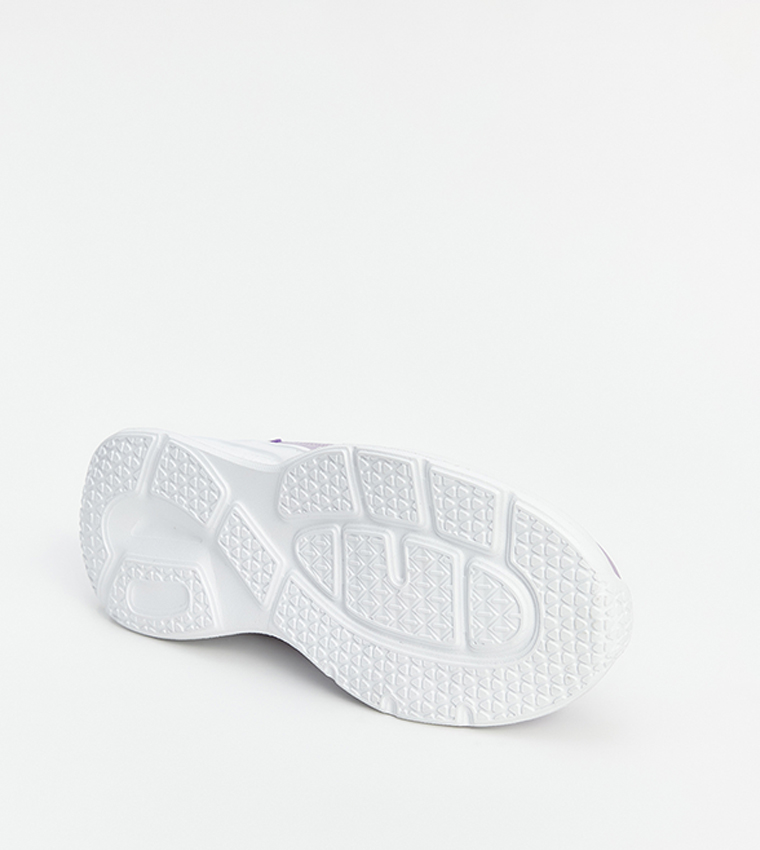 Round Toe Lace-Up Sneakers