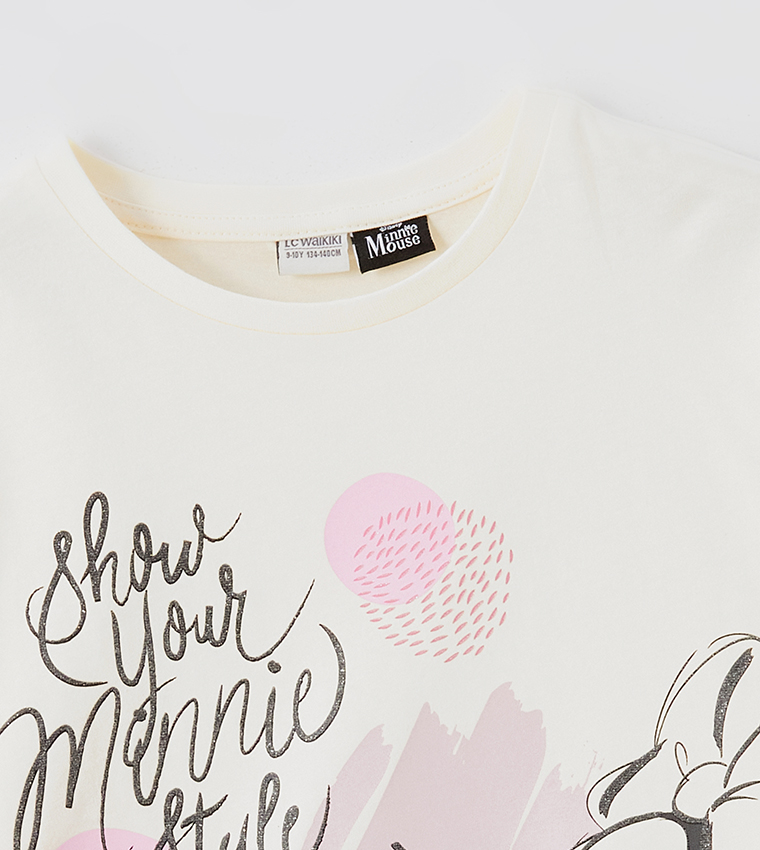 Minnie Mouse Printed Long Sleeves T-Shirt
