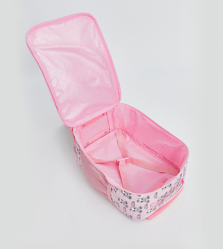 Printed Trolley Backpack