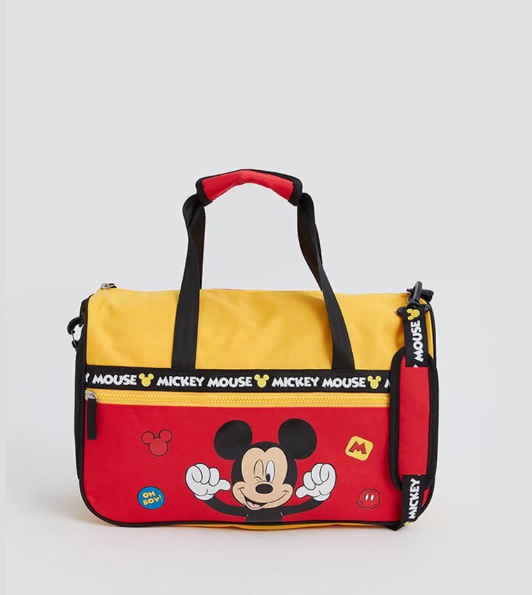 Mickey Mouse Printed Sports Bag