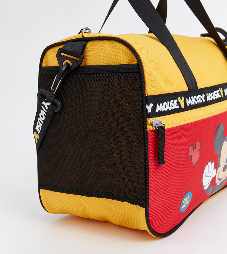 Mickey Mouse Printed Sports Bag