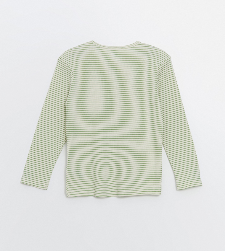 Striped Long Sleeves Pyjama Set
