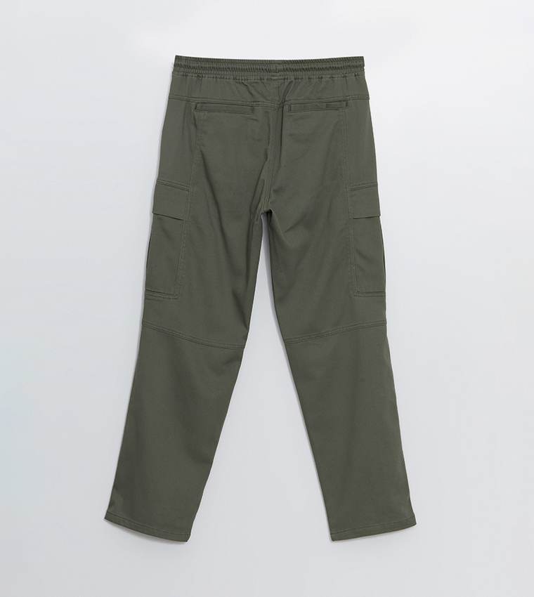 Mid Rise Comfortable Fit Trousers
