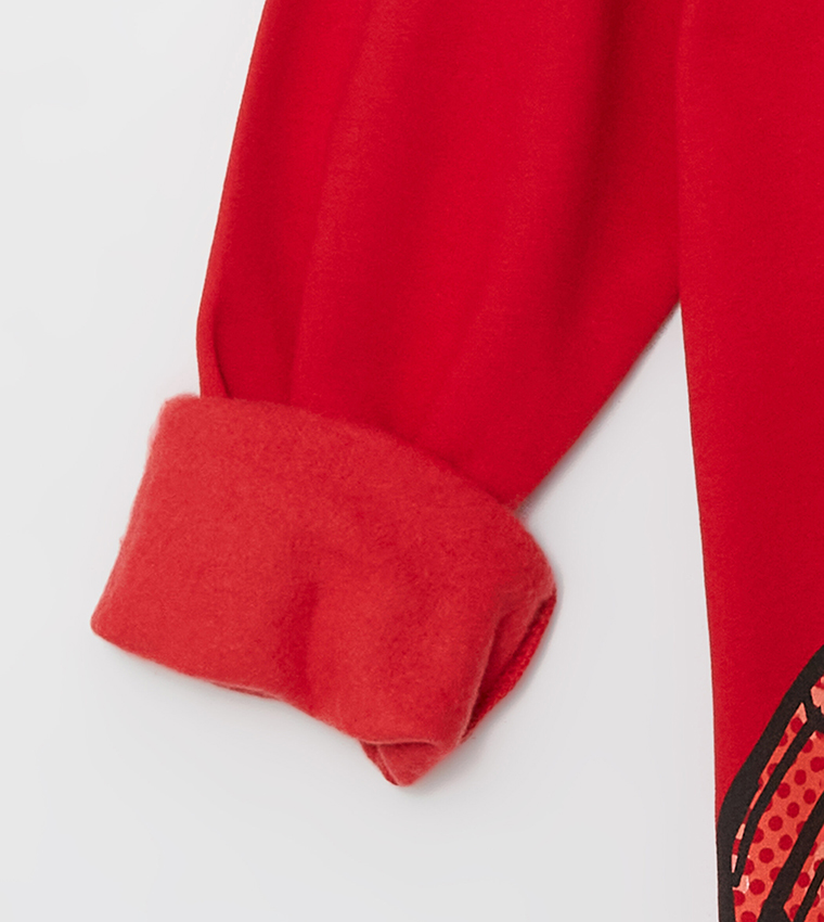 Spiderman Printed Sweatsuit Set