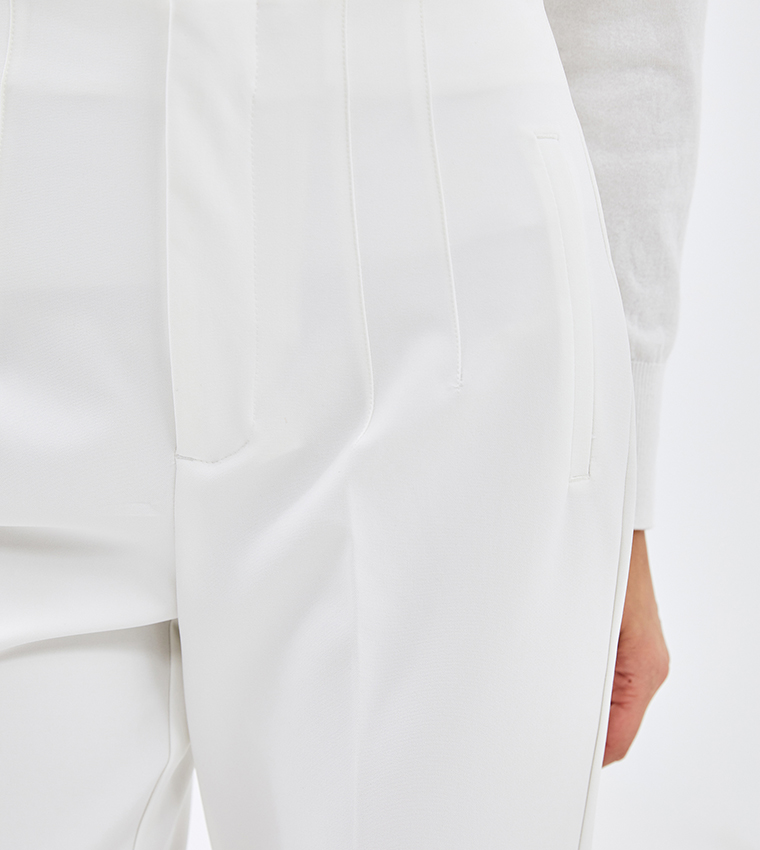High Waist Slim Fit Pants
