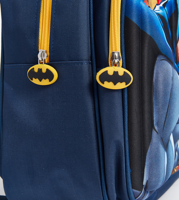 Batman Printed Front Pocket Backpack