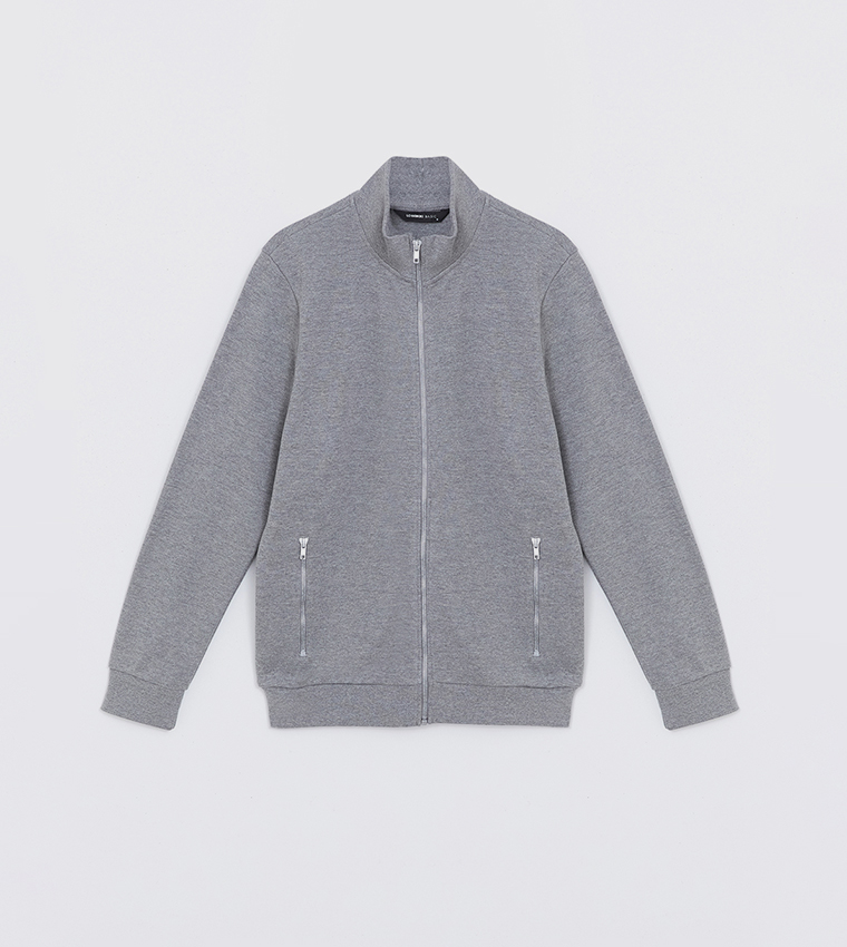 جاكيت كم طويل بسحاب 