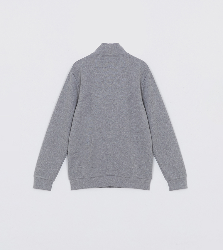 جاكيت كم طويل بسحاب 