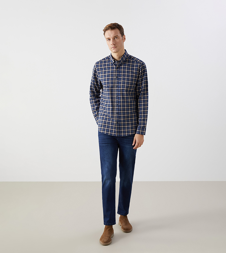 CLASSIC Plaid Long Sleeves Shirt