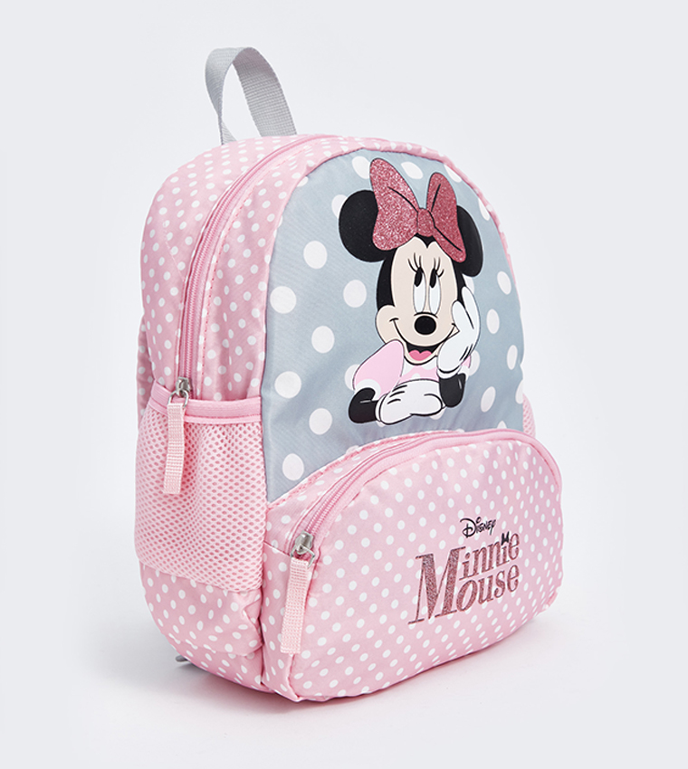 Minnie Mouse Printed Front Pocket Backpack