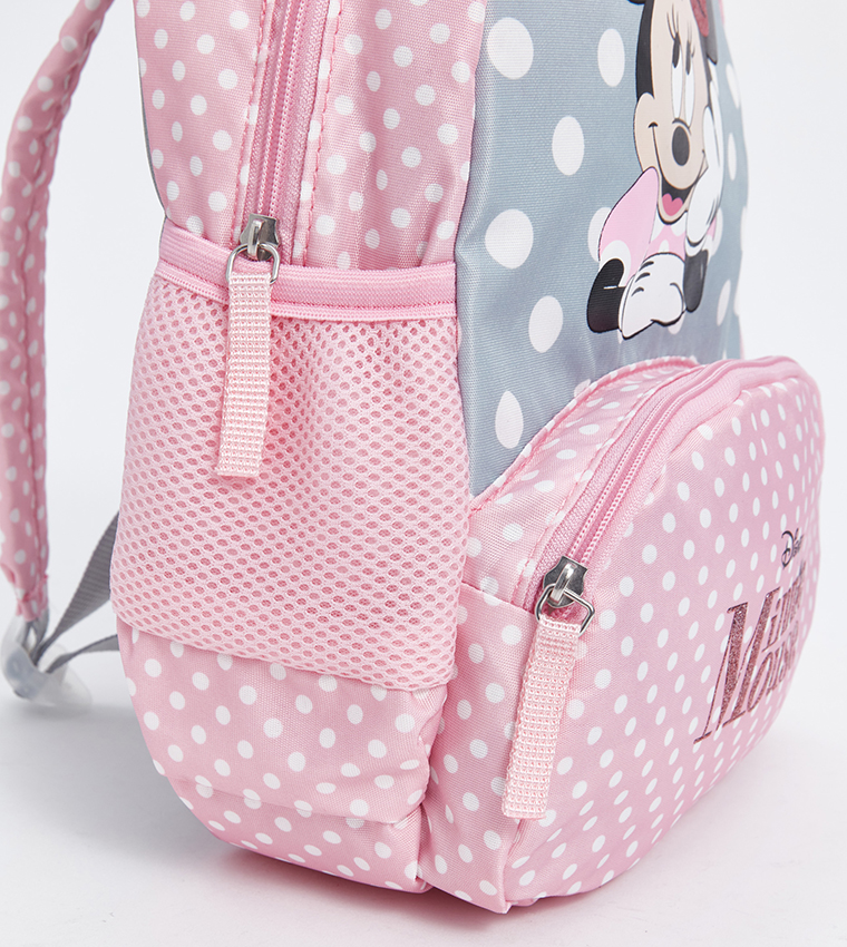 Minnie Mouse Printed Front Pocket Backpack