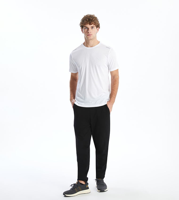 Solid Short Sleeves Active T-Shirt
