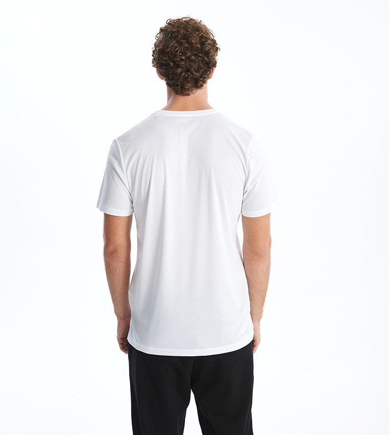 Solid Short Sleeves Active T-Shirt