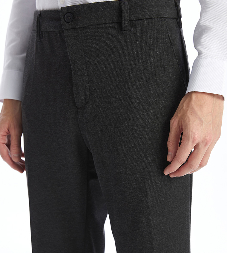 Solid Slim Fit Chinos